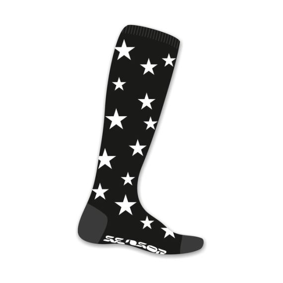 Ponožky SENSOR Thermosnow Stars černá