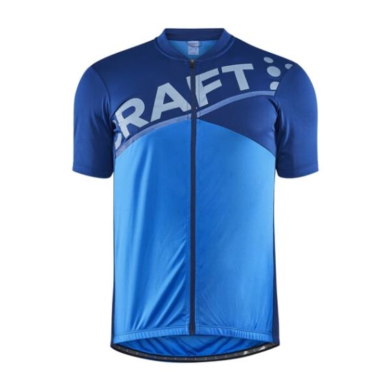 Pánský cyklistický dres s nápisem Craft Core Endur Logo Modrá