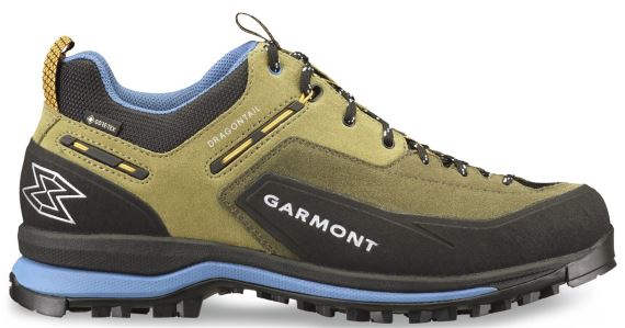Pánské trekové boty Garmont Dragontail Tech GTX olive green/blue
