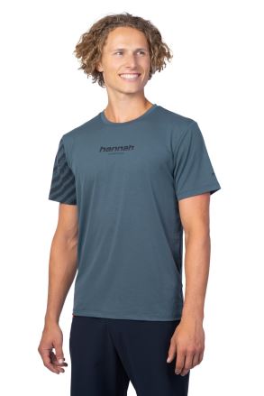 Pánské triko Hannah Bine anthracite (stripe) (3)