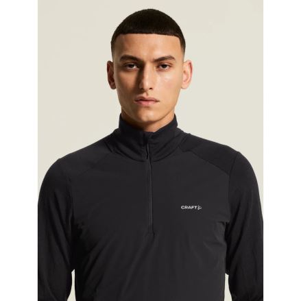 Pánské triko Craft Wool Wind HZ LS black (6)