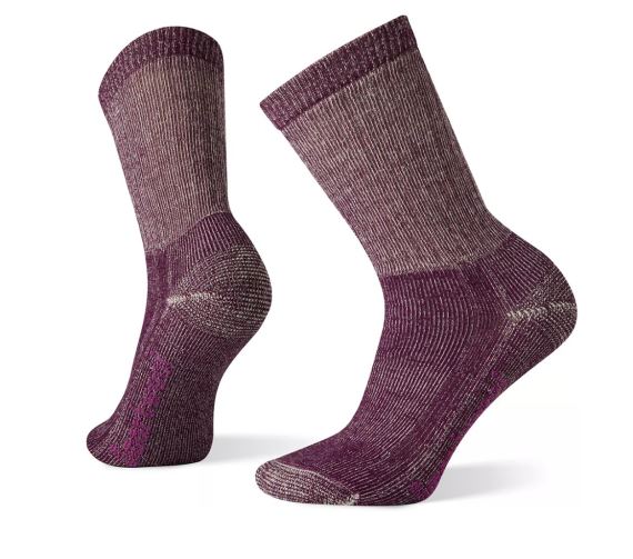 Dámské ponožky Smartwool W Classic Hike Full Cushion Crew bordeaux