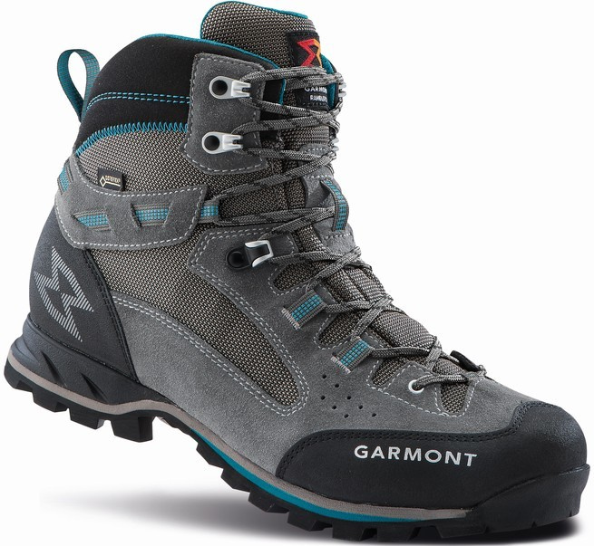 Dámské univerzální kotníkové trekové boty GARMONT Rambler 2.0 GTX warm grey/aquablue 6,5 UK
