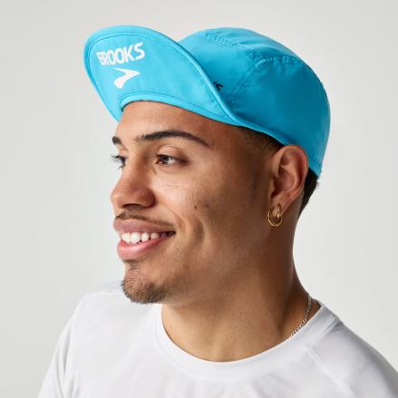 Kšiltovka Brooks LW Packable Hat 2.0 modrá (2)