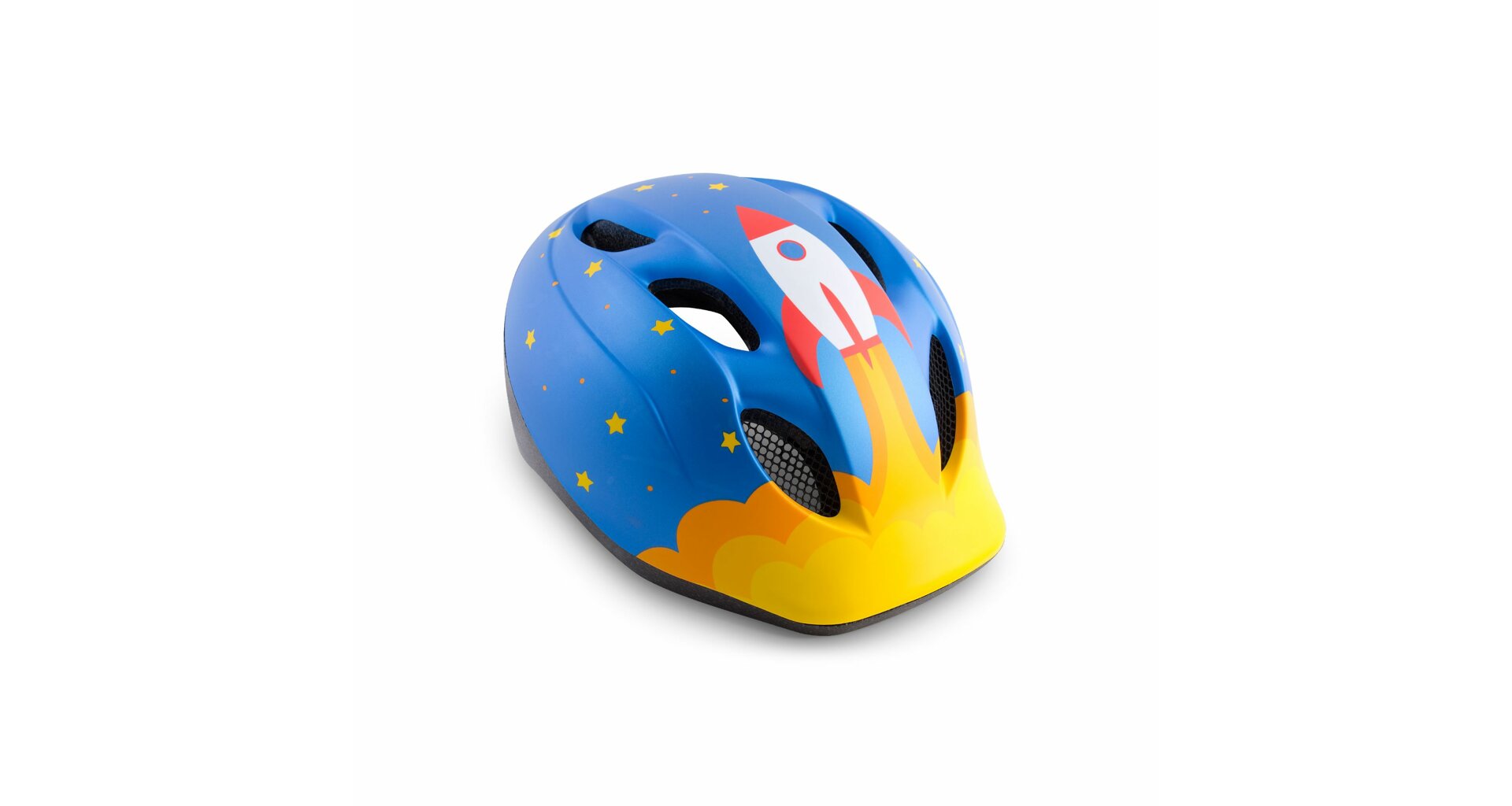 Dětská helma MET Buddy dětská raketa/modrá matná S-M(46-53)