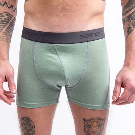 Sensor Merino Air pánské trenky basil green (1)