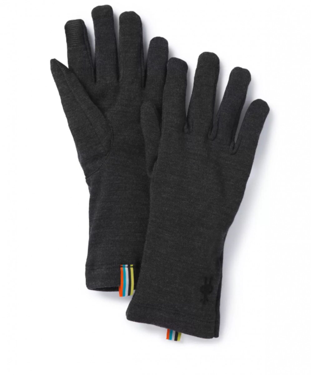 Rukavice Smartwool Merino 250 Glove charcoal heather S