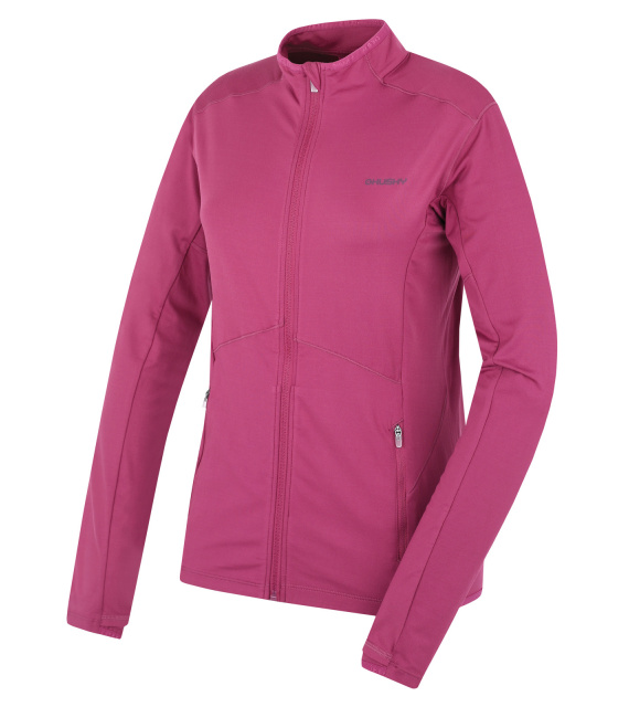 Dámská mikina Husky Tarp Zip L dk. magenta L