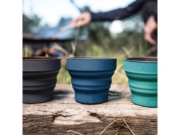 Cestovní hrnek Lifeventure Ellipse Flexi Mug teal (2)