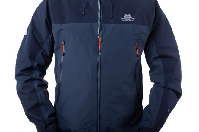 Pánská hardshell bunda Mountain Equipment Saltoro lapis blue/dark ocean (2)