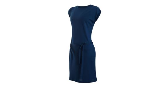 Dámské merino šaty Sensor Merino Active Deep blue