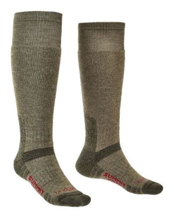 Ponožky Bridgedale Explorer Heavyweight Merino Performance Knee olive/531