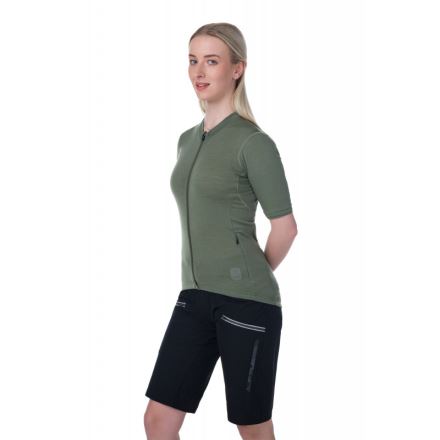 Dámský cyklistický dres Kilpi Mearil-W khaki (6)