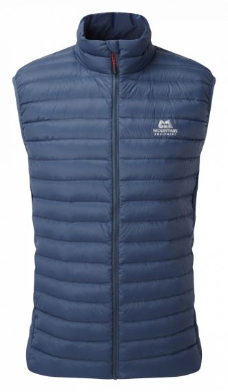 Pánská péřová vesta Mountain Equipment Frostline Vest denim blue