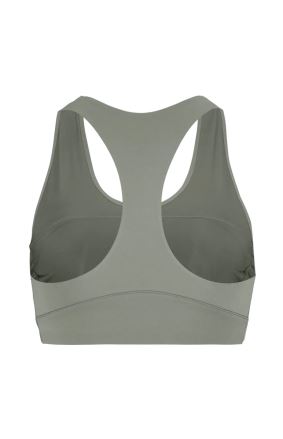Zadní pohled na sportovní podprsenku CRAFT Collective Padded zelená. (1)