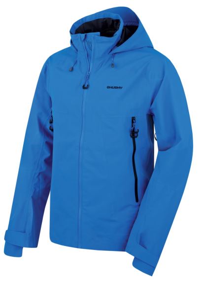 Pánská outdoorová bunda Husky Nakron M neon blue