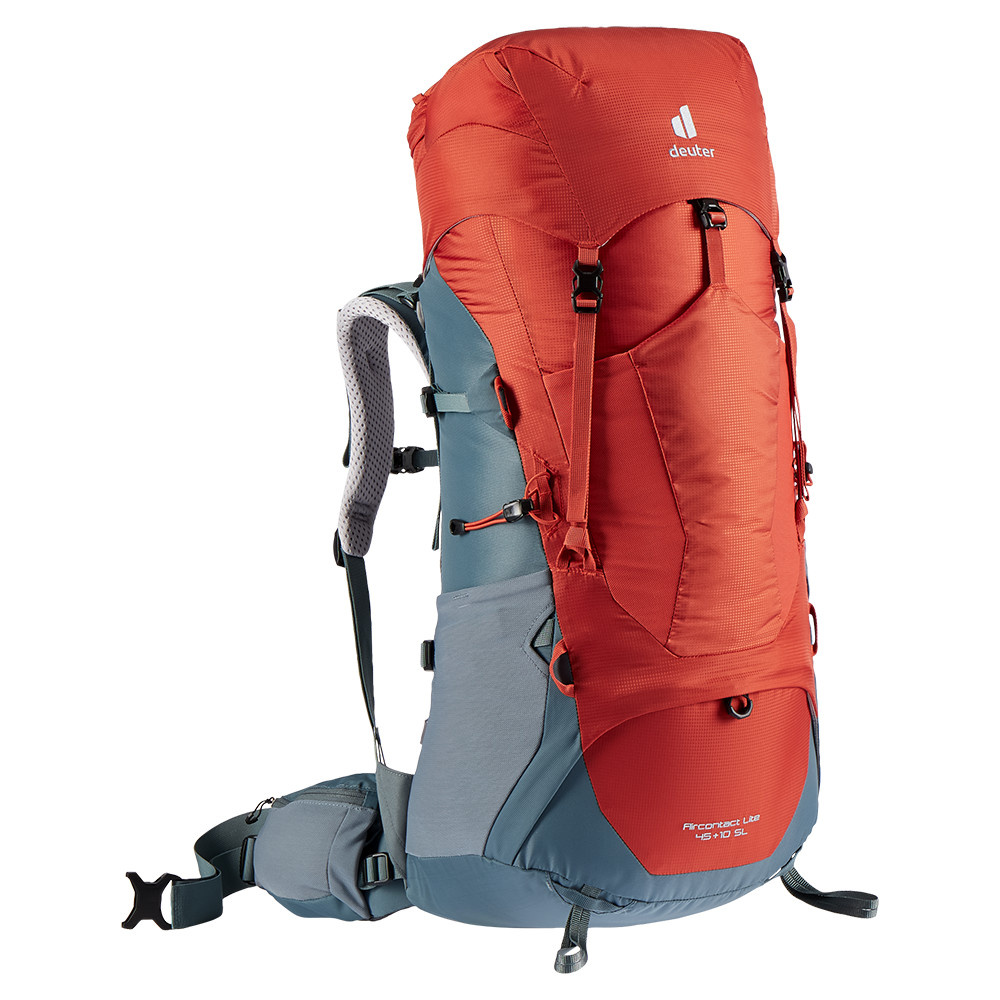 Batoh DEUTER Aircontact Lite 45L+10L SL červený