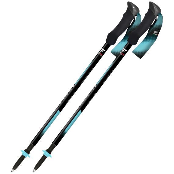 Trekové hole Fizan Compact Tech blue