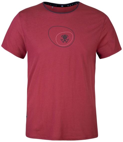 Pánské triko Rafiki Zone tibetan red
