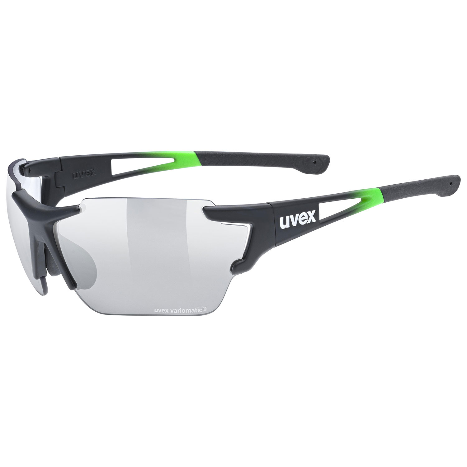 Levně Brýle Uvex Sportstyle 803 Race VM, Black - Green (2705)