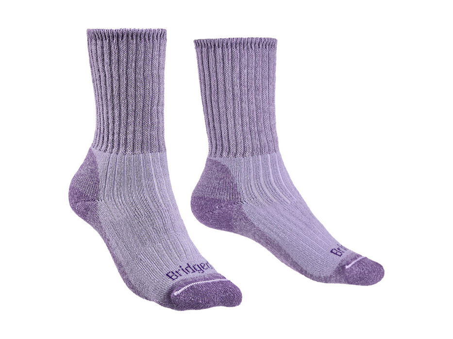 Ponožky Bridgedale Hike Midweight Boot Merino Comfort Women's violet/095 M (5-6,5 UK)