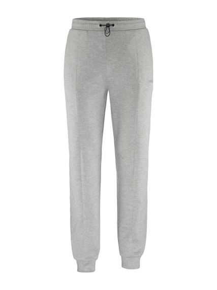 Pánské kalhoty CRAFT ADV Join Sweat šedá – přední pohled na celou délku kalhot.