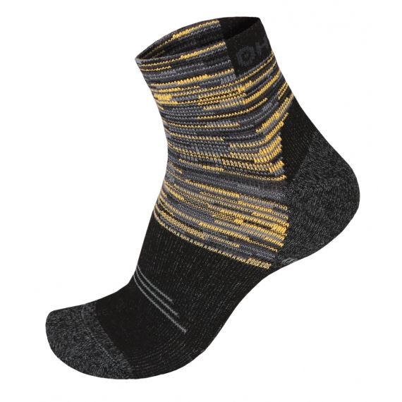 Ponožky Husky Hiking černá/žlutá L