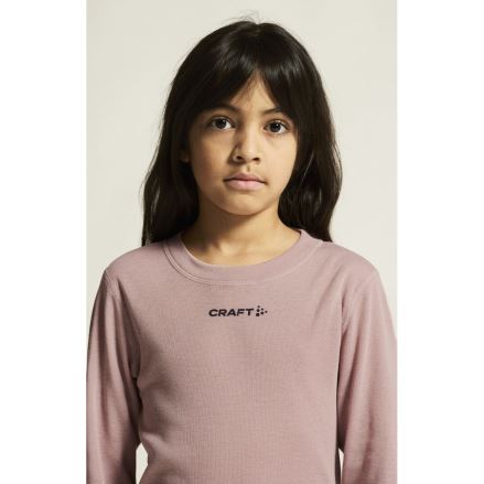 Dětský funkční set Craft Core Warmp Baselayer růžová (3)