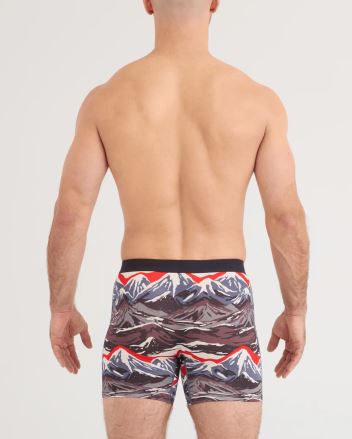 Pánské boxerky SAXX Vibe Xtra Soft Comfort Boxer Brief mountain top-blue (2)