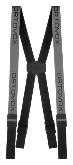 Kšandy ORTOVOX Logo Suspenders Grey blend