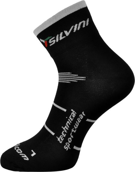 Cyklistické ponožky Silvini Orato UA445 black