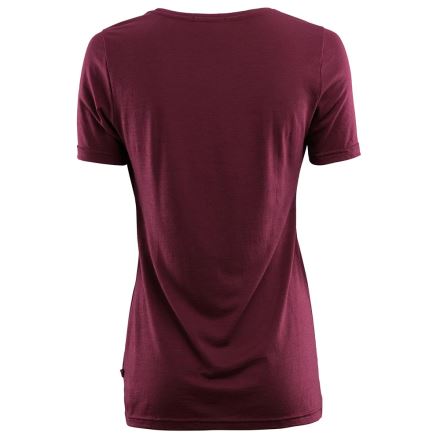 Dámské tričko Aclima LightWool zinfandel (1)