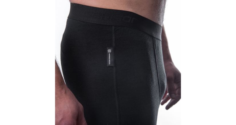 Pánské funkční kalhoty Sensor Merino Air Černá (3)