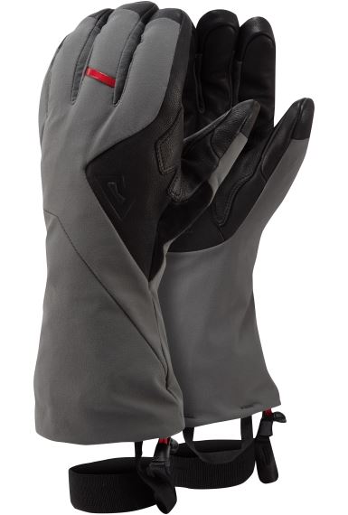 Pánské rukavice MOUNTAIN EQUIPMENT Hyper Couloir Gauntlet Shadow/Black