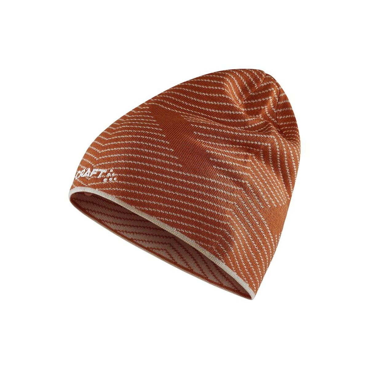 Unisex čepice Craft Core Race Knit oranžová L-XL