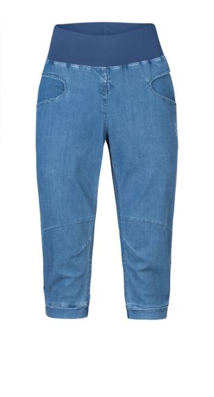 Dámské lezecké 3/4 kalhoty Rafiki Chain Capri denim