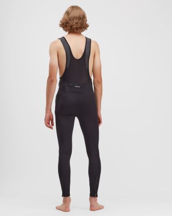 Pánské elastické kalhoty Silvini Rubenza Bib Black/cloud (3)