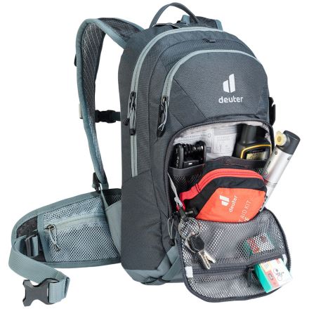 Dětský cyklistikcý batoh Deuter Attack 8L JR arctic-mandarine (7)