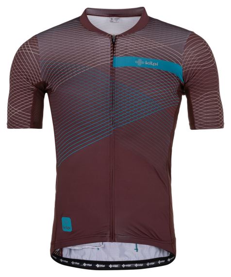 Pánský cyklistický dres Kilip Nerito M tmavě červená
