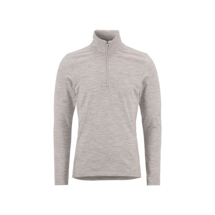 Pánské termotriko Craft Wool 95 HZ LS grey melange