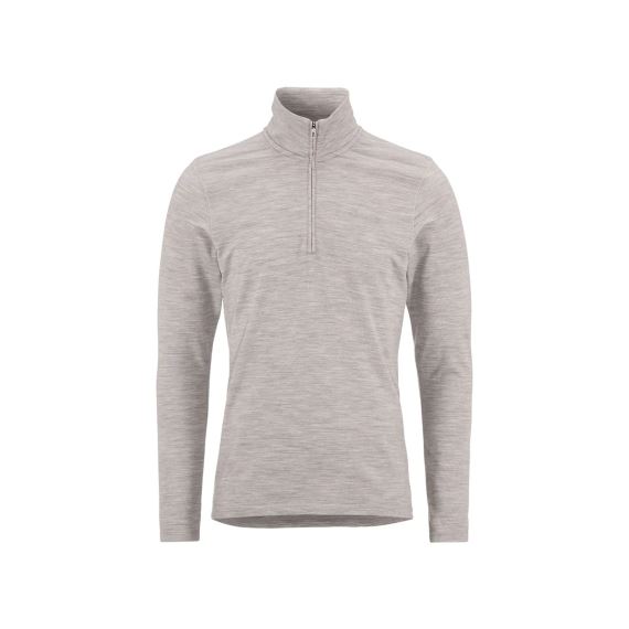 Pánské termotriko Craft Wool 95 HZ LS grey melange