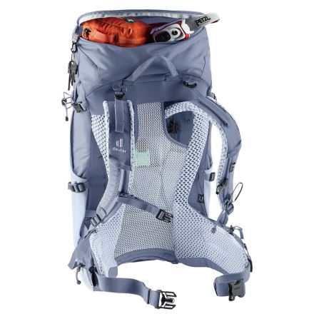 Dámský turistický batoh Deuter Futura Pro 30 SL cassis-ashrose (7)