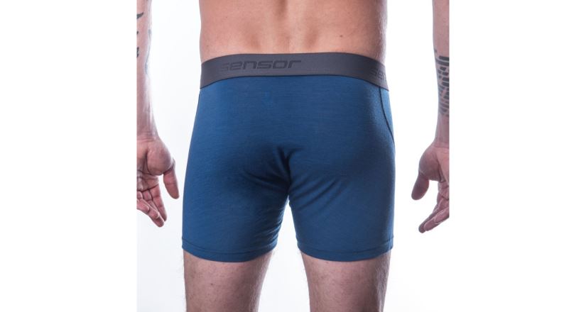 Pánské funkční trenky Sensor Merino Air Tmavě modrá (2)
