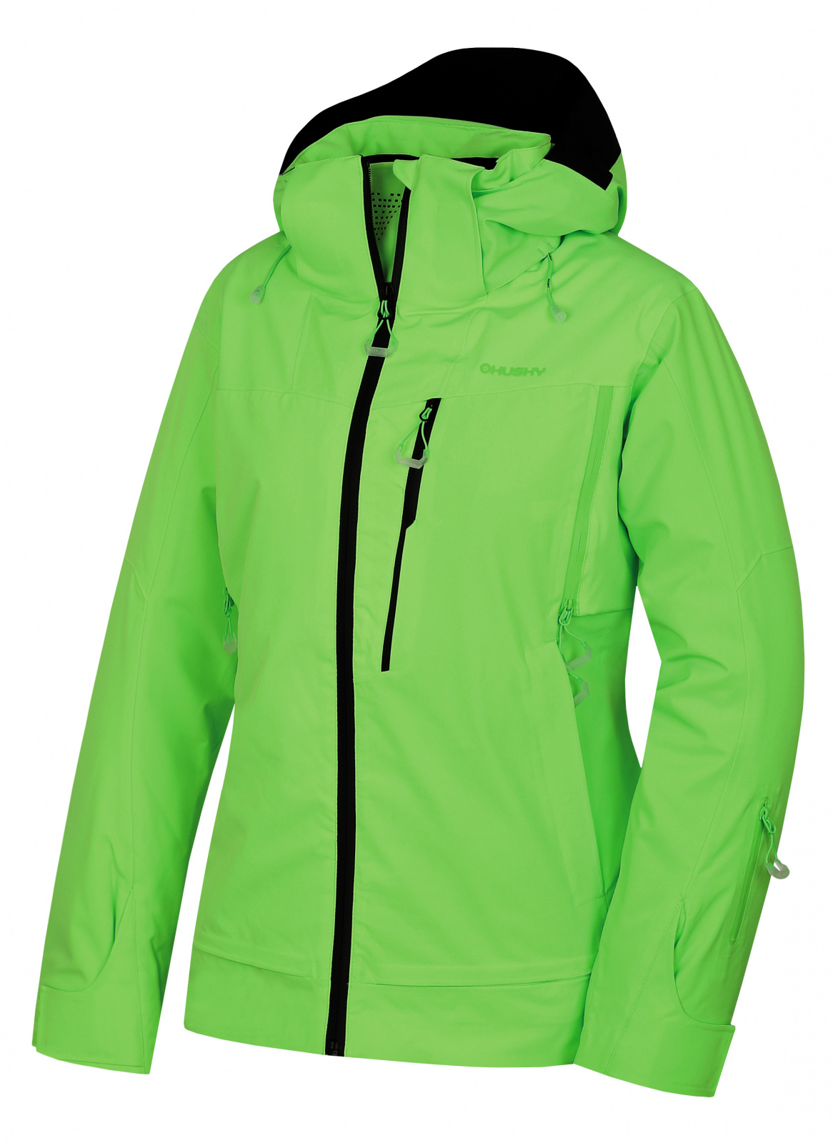 Dámská lyžařská bunda HUSKY Montry L neonově zelená L